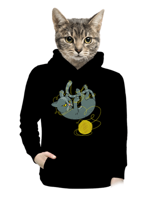 női kenguruzsebes pulóver