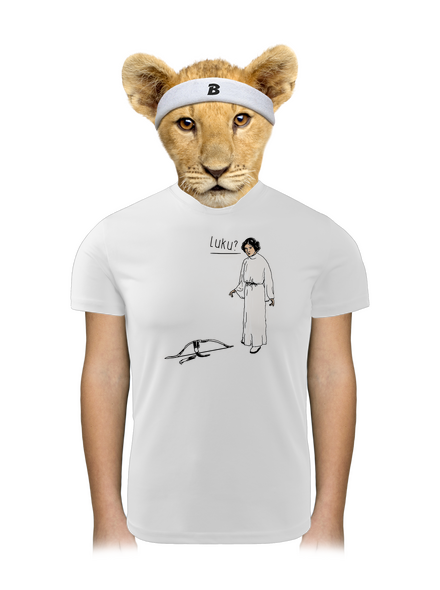 Luke és Leia gyerek sport póló White