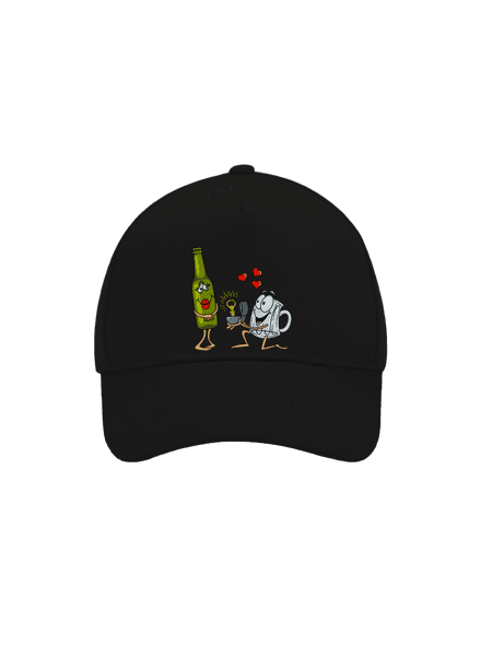 A sör szeretete baseballsapka Black