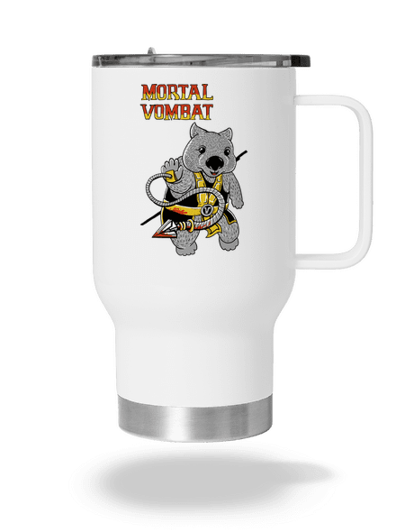 Mortal Vombat termosz bögre White