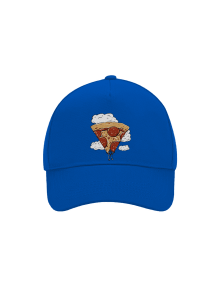 Pizza ejtőernyős baseballsapka Bright Royal