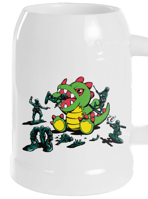 Játékok söröskorsó White