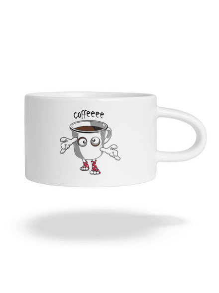 Zombie coffee macaron bögre White