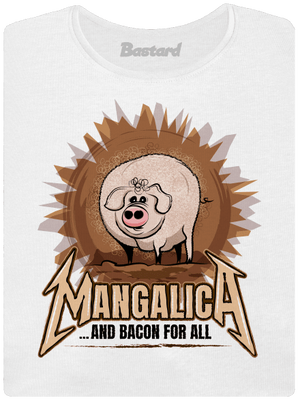 Mangalica női póló White
