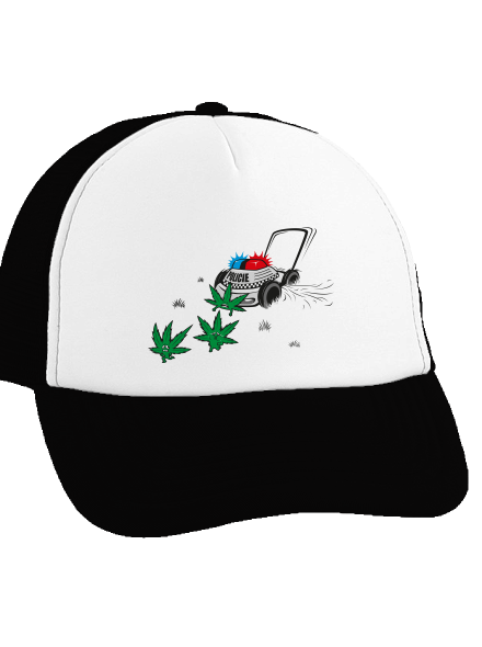 Ganja bust teherautós sapka Black cap