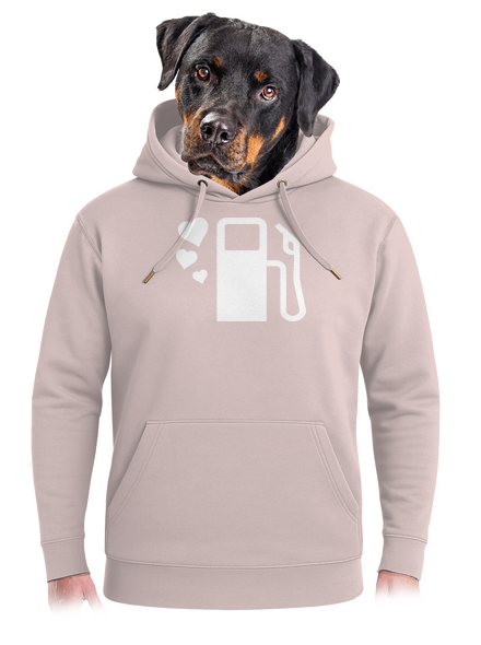 Tele kérem unisex prémium pulóver Rose Chalk