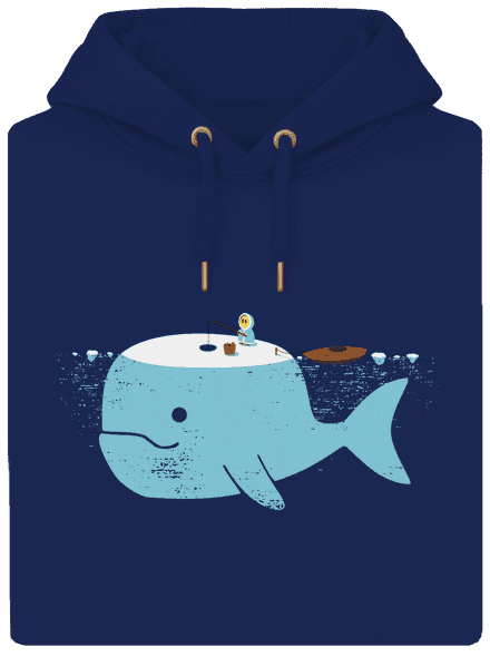  unisex prémium pulóver Navy