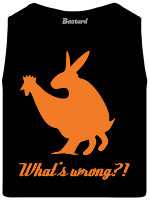 What's wrong férfi trikó Black