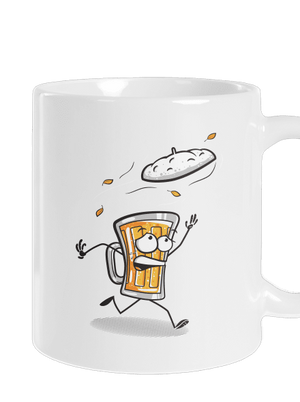 Sapka hagyományos bögre White