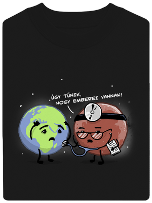 Diagnózis unisex crewneck Black