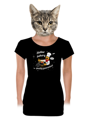 női póló elasztikus alsó szegéllyel