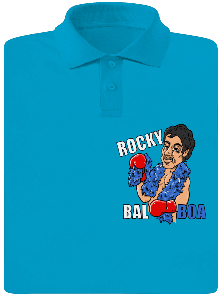 Rocky Bal boa férfi pólóingek Blue Atol