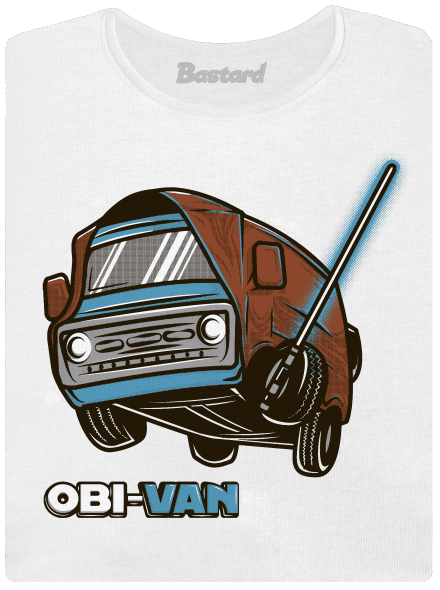 Obi Van prémium női póló White