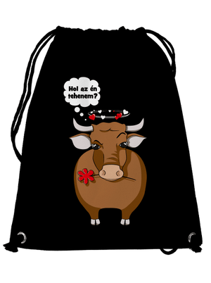 Tehén és bika hátizsák Black