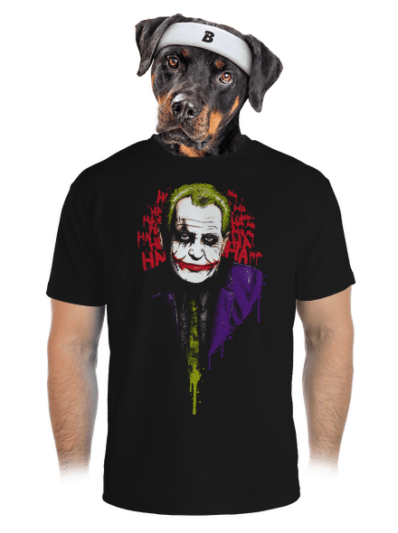 Zeman Joker férfi sportpóló Black