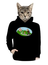 női kenguruzsebes pulóver