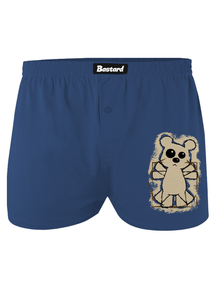 Da Vinci Teddy férfi alsó nadrág Blue