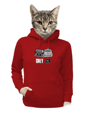 női kenguruzsebes pulóver