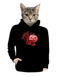 női kenguruzsebes pulóver