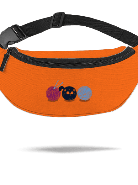 Macska övtáska Orange