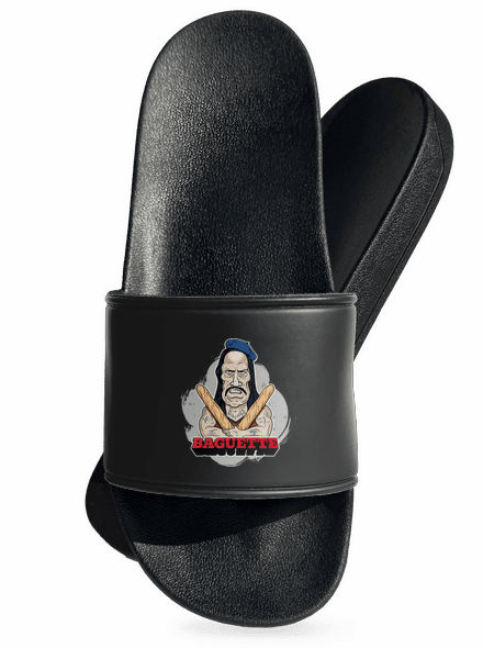 Baguette papucs Black
