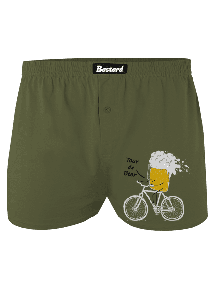 Tour de beer férfi alsó nadrág Khaki