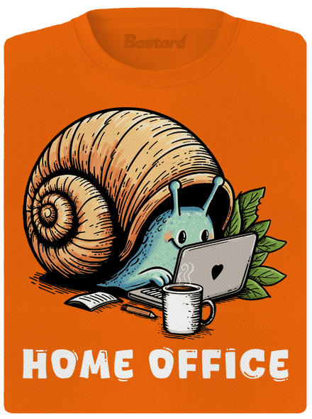Sneka home office női sportpóló Neon Orange