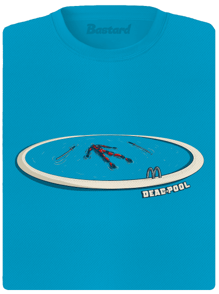 Dead in pool női sportpóló Blue Atol