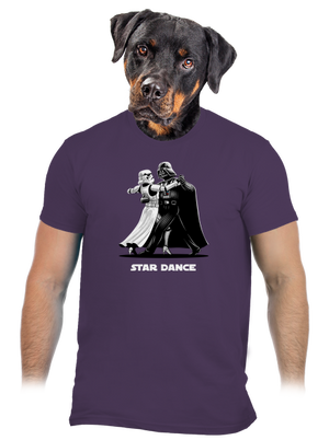 Star dance férfi póló Urban Purple