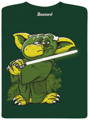Yoda a nádasban gyerek póló Bottle Green