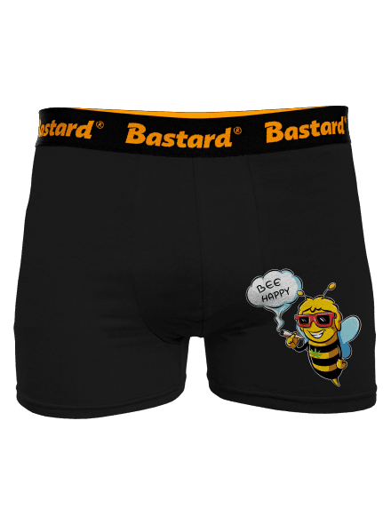 Bee happy boxeralsó Black