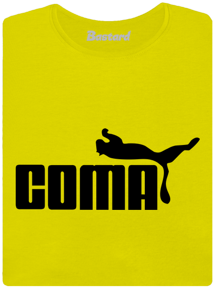 Coma prémium női póló Lemon