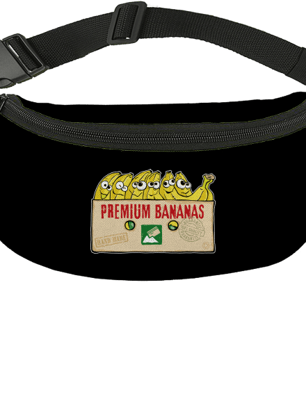 Premium Bananas övtáska Black