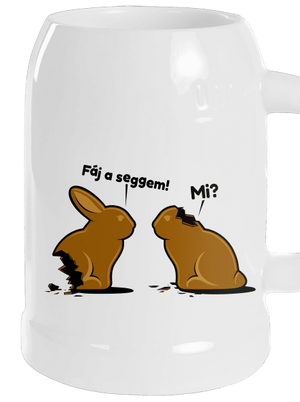 Fáj a seggem! söröskorsó White