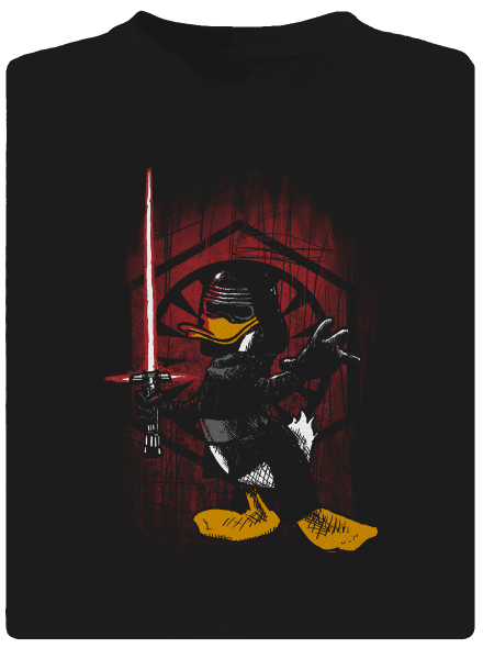 Kylo Duck gyerek sport póló Black