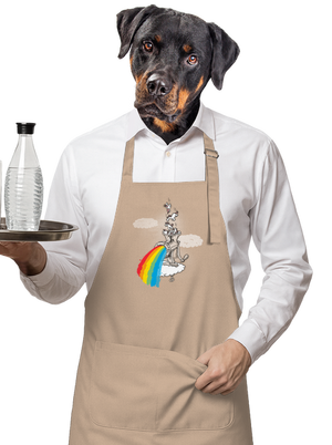 Hogyan készül a szivárvány kötény Rope