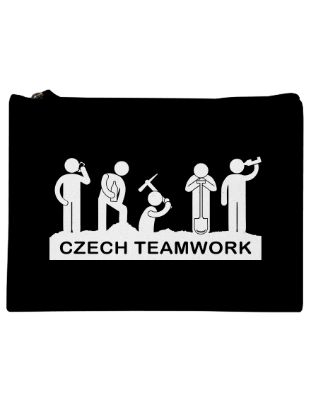 Czech Teamwork kis táska Black
