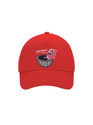 Formában baseballsapka Classic Red