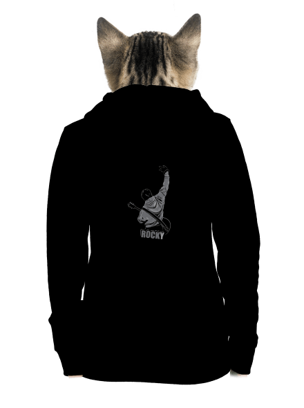 Rocky cipzáras női pulóver Black
