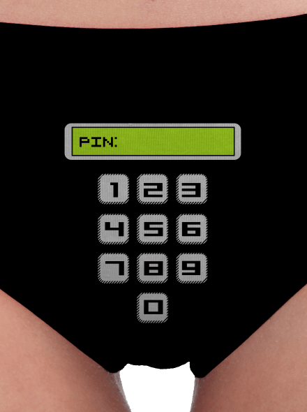 PIN női bugyik Black