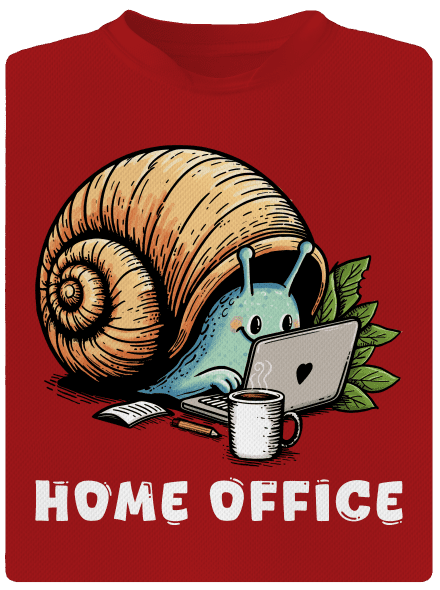 Sneka home office férfi sportpóló Red Mal