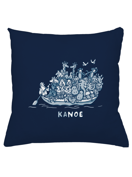 Noé bárkája párna Dark Navy