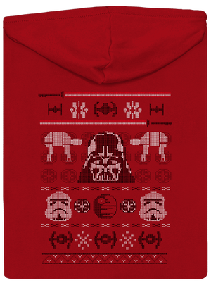 Vadert egy pulóveren cipzáras férfi pulóver Red