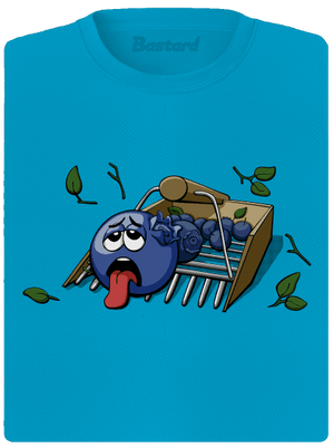 Áfonya női sportpóló Blue Atol