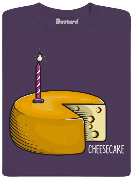 Cheese cake férfi póló Urban Purple