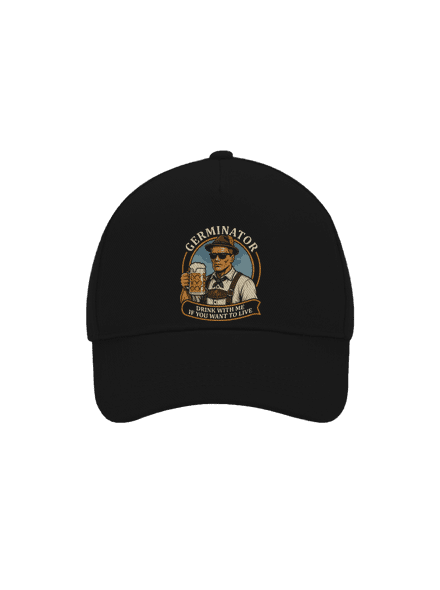 Germinator baseballsapka Black