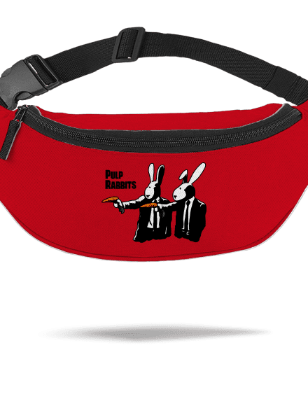 Pulp Rabbits övtáska Red