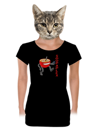 női póló elasztikus alsó szegéllyel