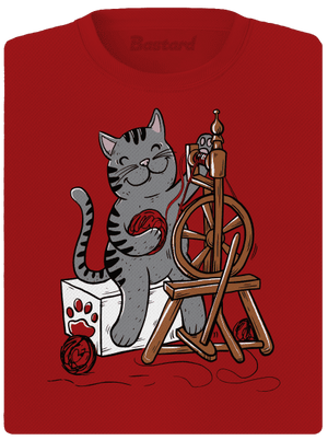 Dorombol a macska női sportpóló Red Mal