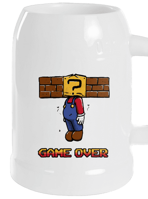 Game over söröskorsó White